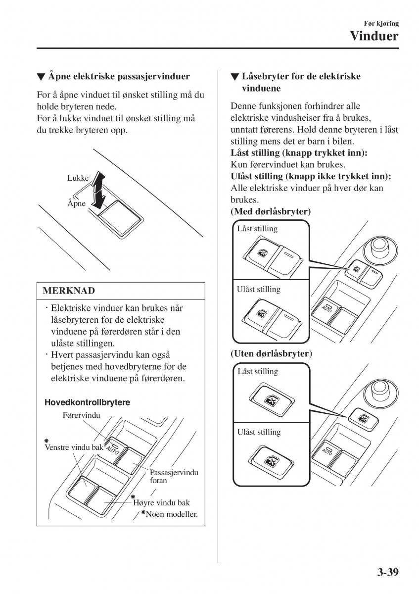 Mazda 2 Demio bruksanvisningen / page 114