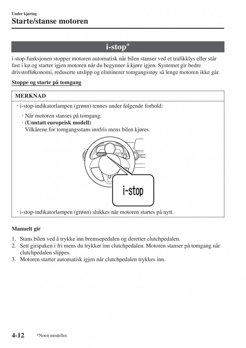 Mazda 2 Demio bruksanvisningen / page 149