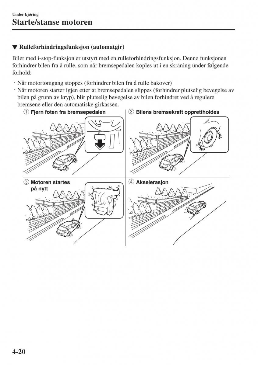 Mazda 2 Demio bruksanvisningen / page 157