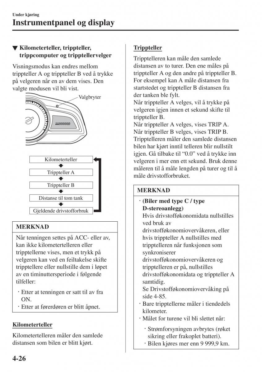 Mazda 2 Demio bruksanvisningen / page 163