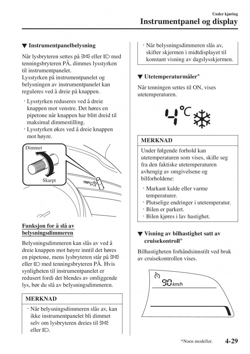 Mazda 2 Demio bruksanvisningen / page 166