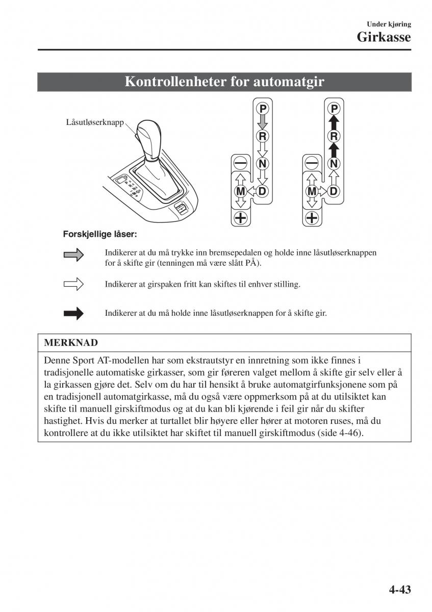 Mazda 2 Demio bruksanvisningen / page 180