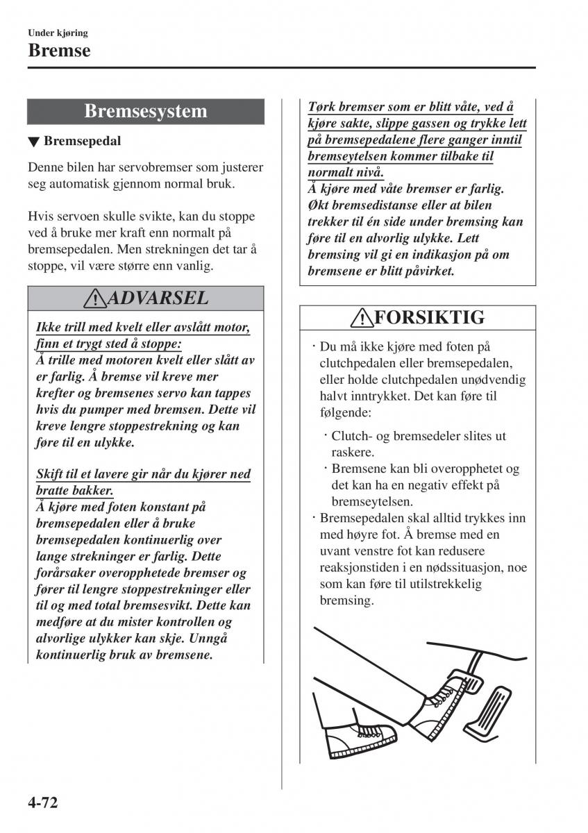 Mazda 2 Demio bruksanvisningen / page 209