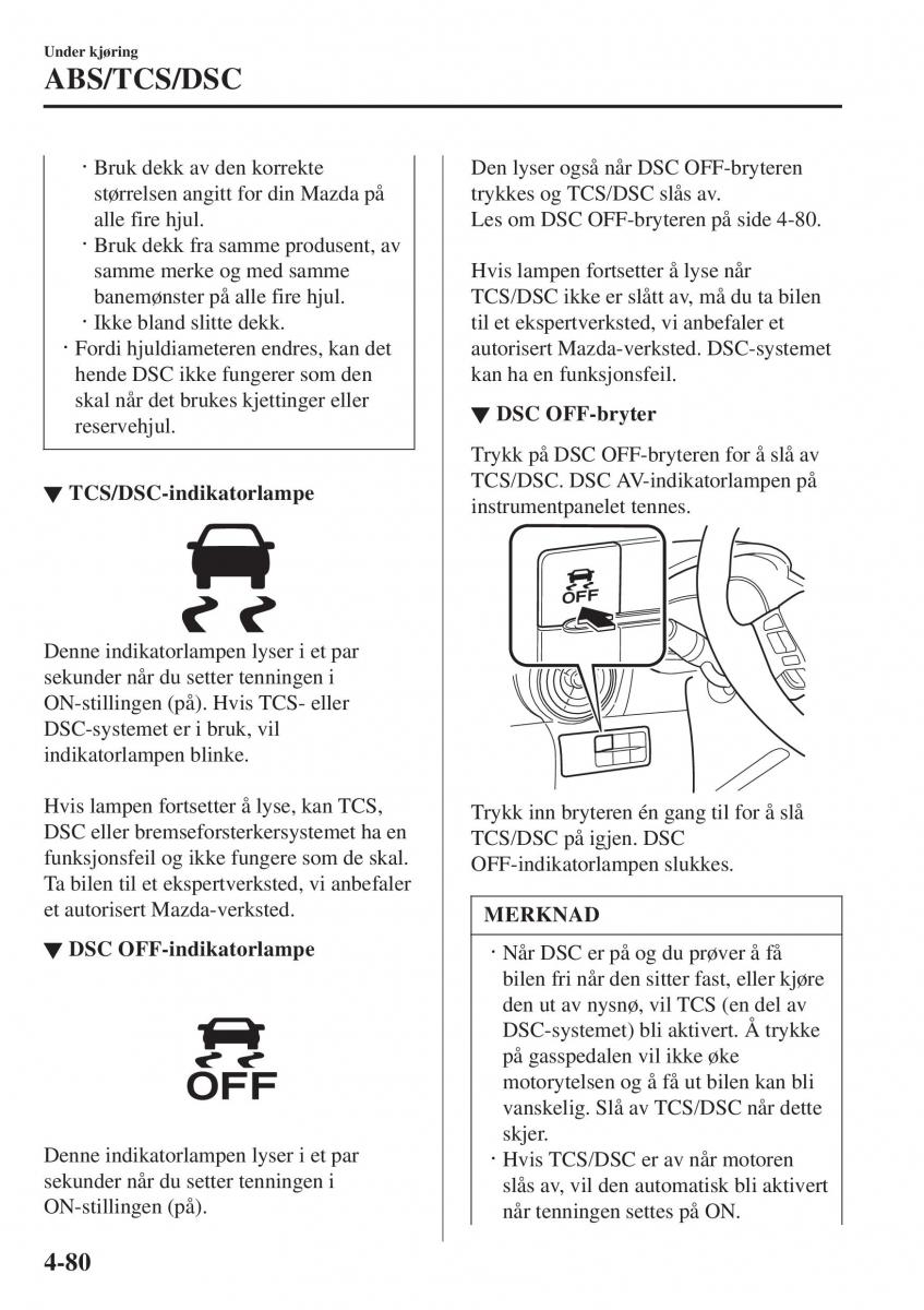 Mazda 2 Demio bruksanvisningen / page 217