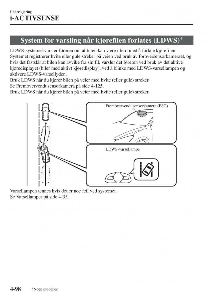 Mazda 2 Demio bruksanvisningen / page 235