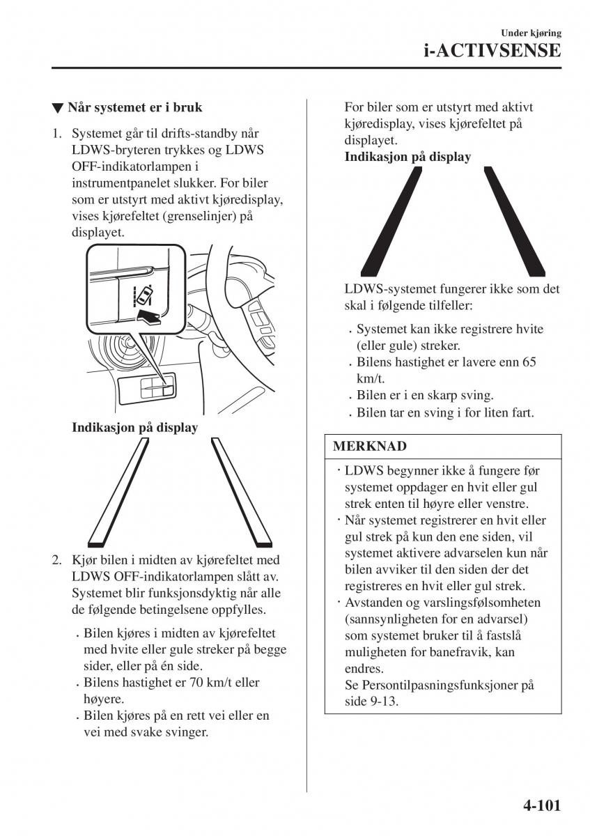 Mazda 2 Demio bruksanvisningen / page 238