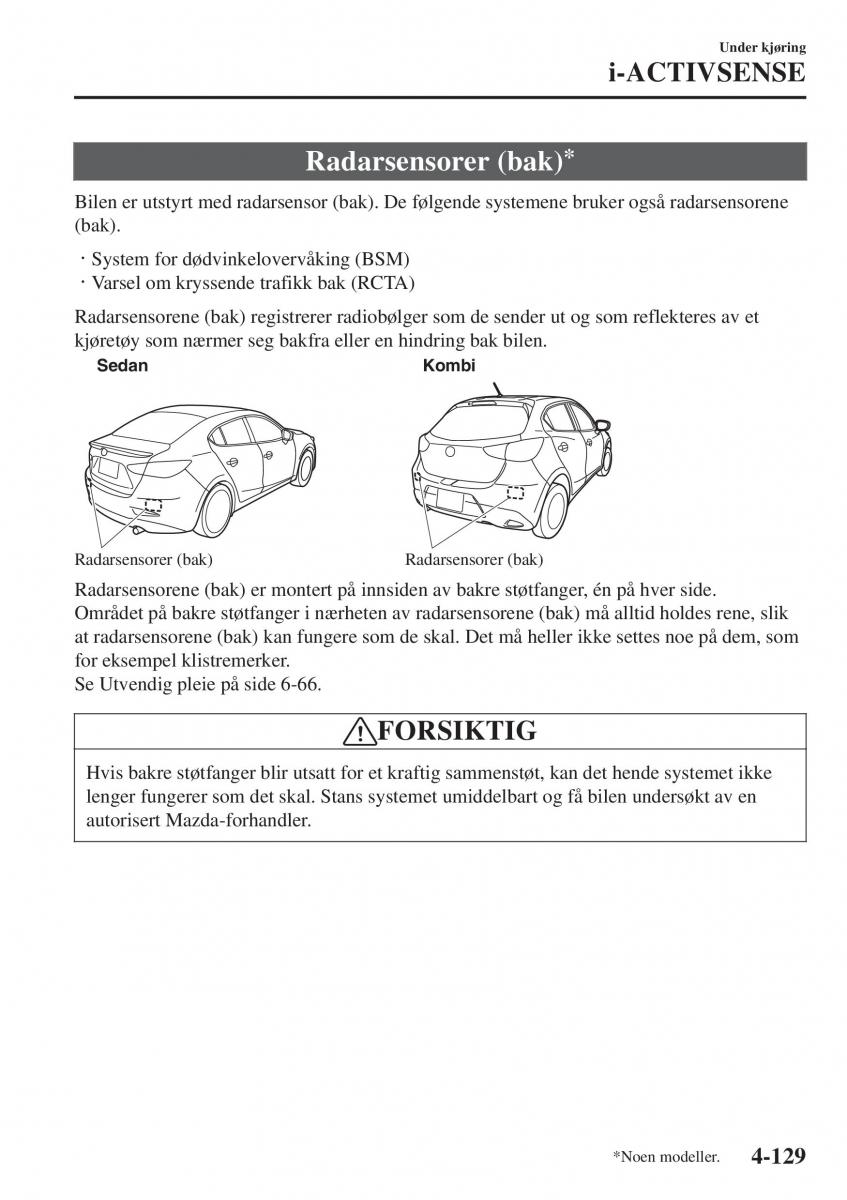 Mazda 2 Demio bruksanvisningen / page 266