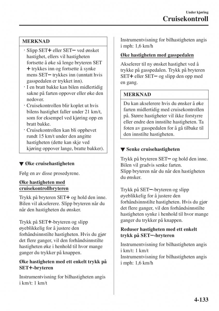 Mazda 2 Demio bruksanvisningen / page 270