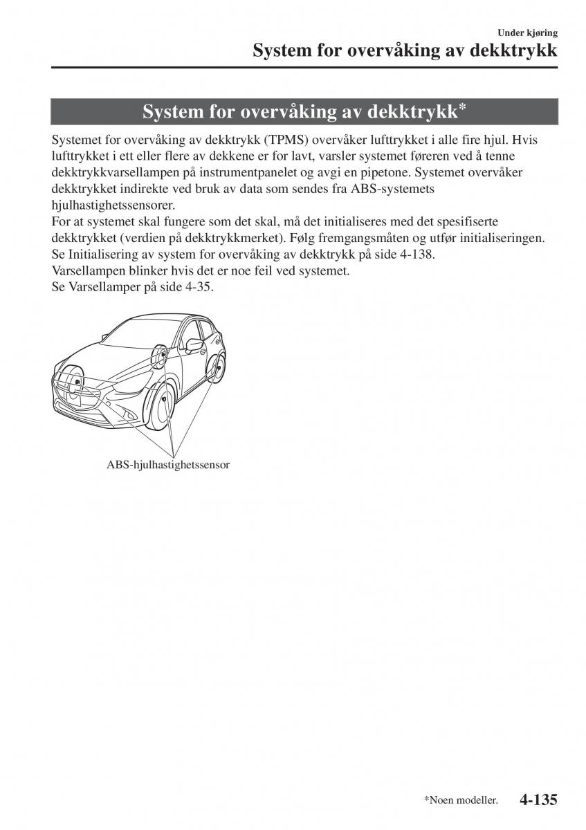 Mazda 2 Demio bruksanvisningen / page 272