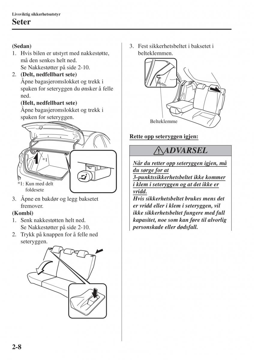 Mazda 2 Demio bruksanvisningen / page 29