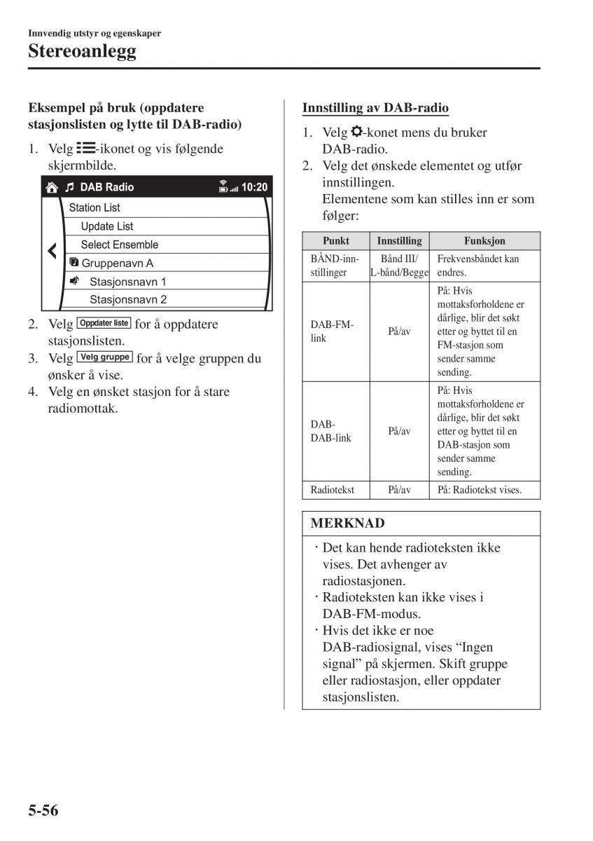 Mazda 2 Demio bruksanvisningen / page 347