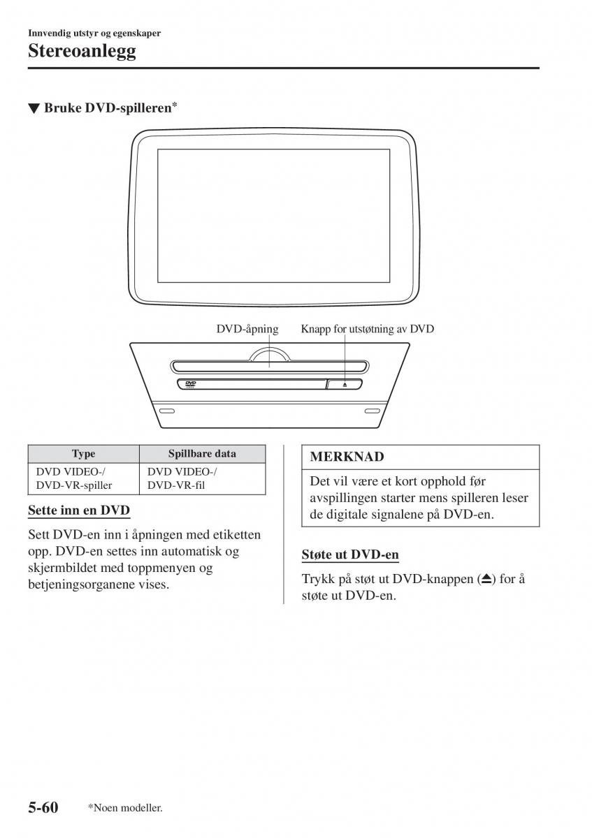 Mazda 2 Demio bruksanvisningen / page 351