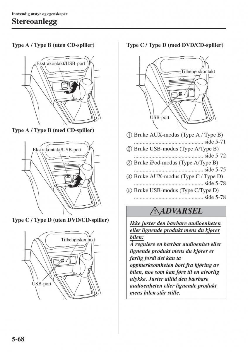 Mazda 2 Demio bruksanvisningen / page 359