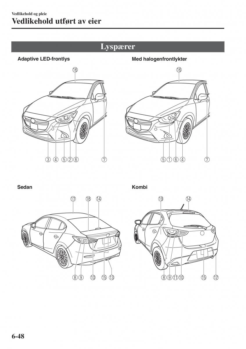 Mazda 2 Demio bruksanvisningen / page 491