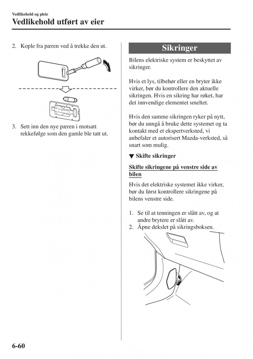 Mazda 2 Demio bruksanvisningen / page 503