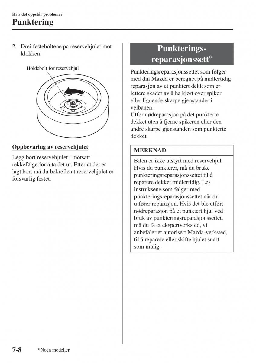 Mazda 2 Demio bruksanvisningen / page 525