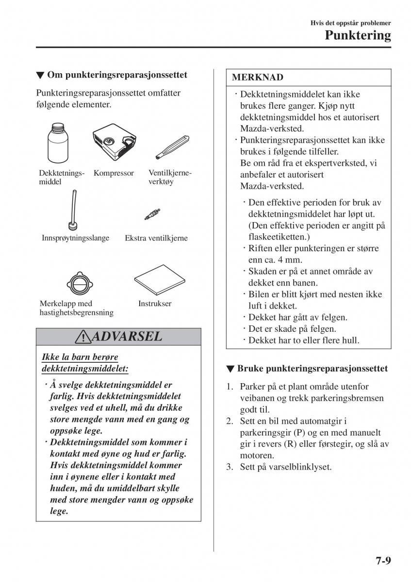 Mazda 2 Demio bruksanvisningen / page 526