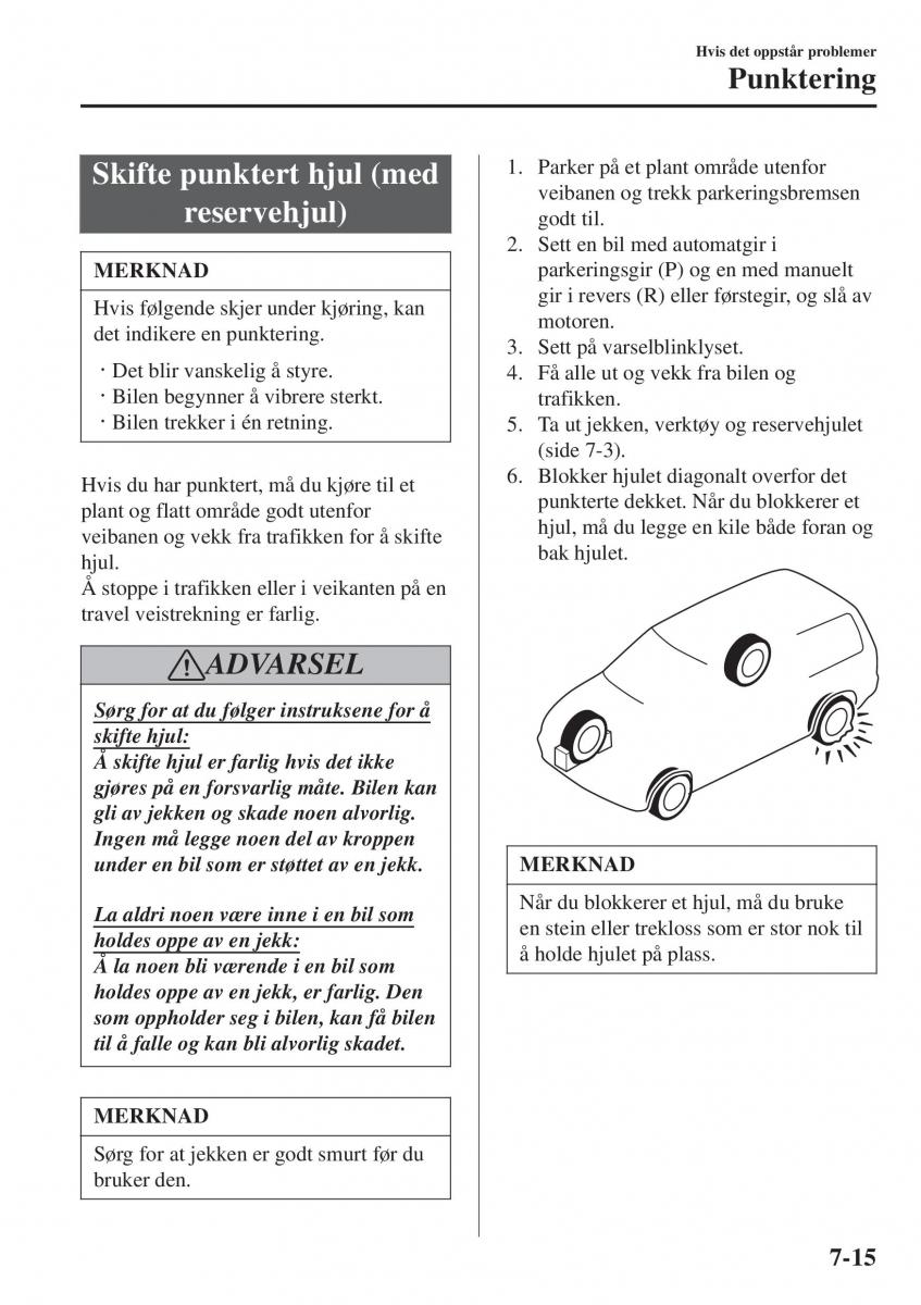 Mazda 2 Demio bruksanvisningen / page 532