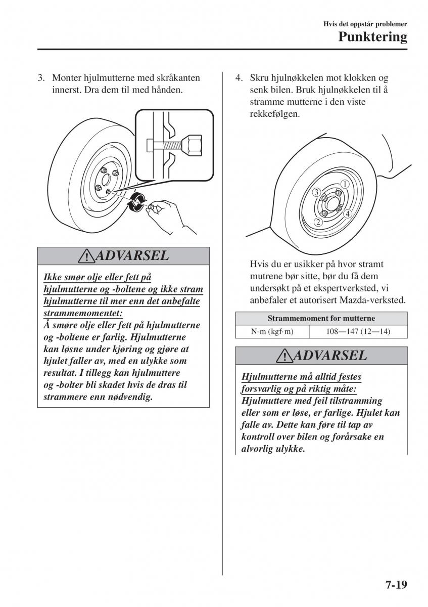 Mazda 2 Demio bruksanvisningen / page 536