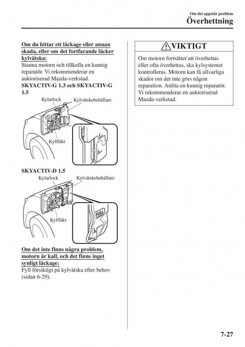 Mazda 2 Demio instruktionsbok / page 544