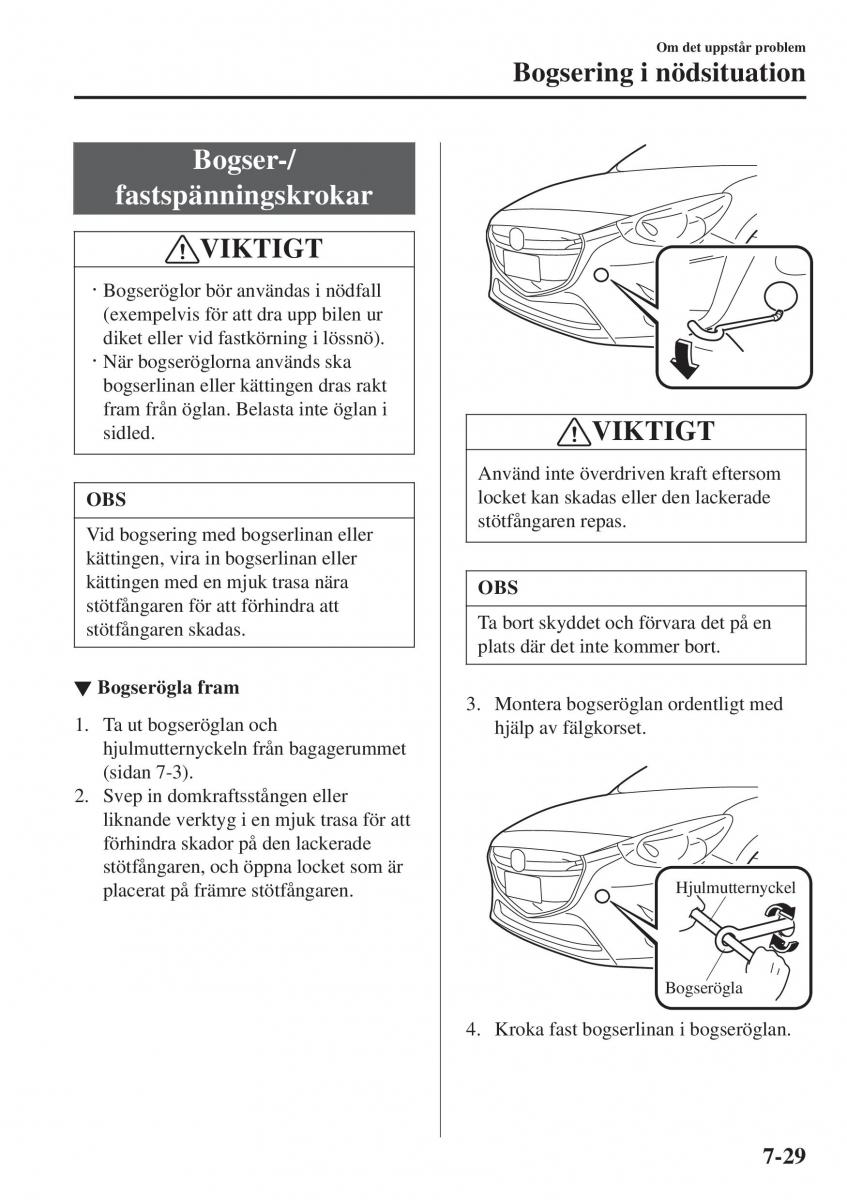 Mazda 2 Demio instruktionsbok / page 546