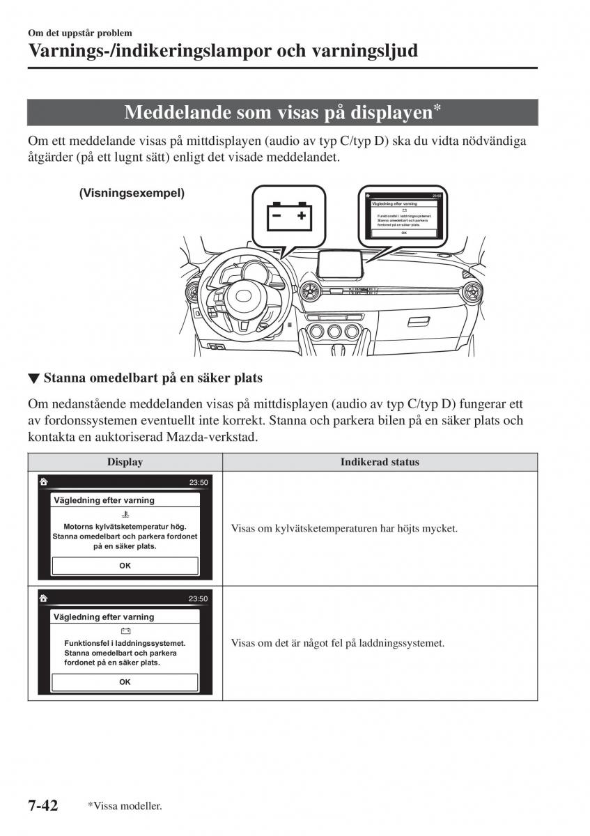 Mazda 2 Demio instruktionsbok / page 559