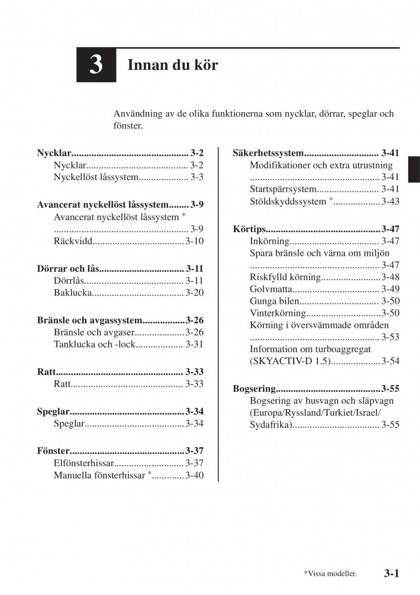 Mazda 2 Demio instruktionsbok / page 78