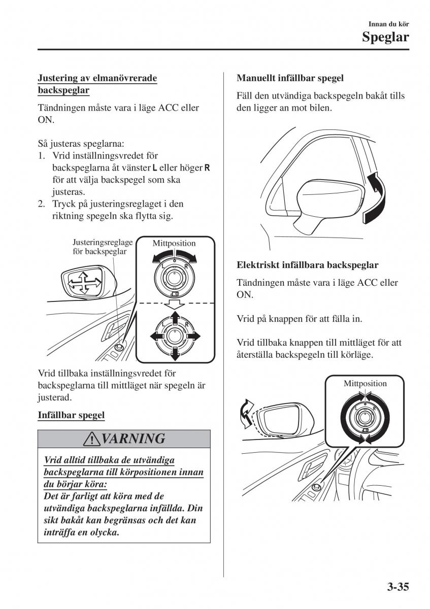 Mazda 2 Demio instruktionsbok / page 112