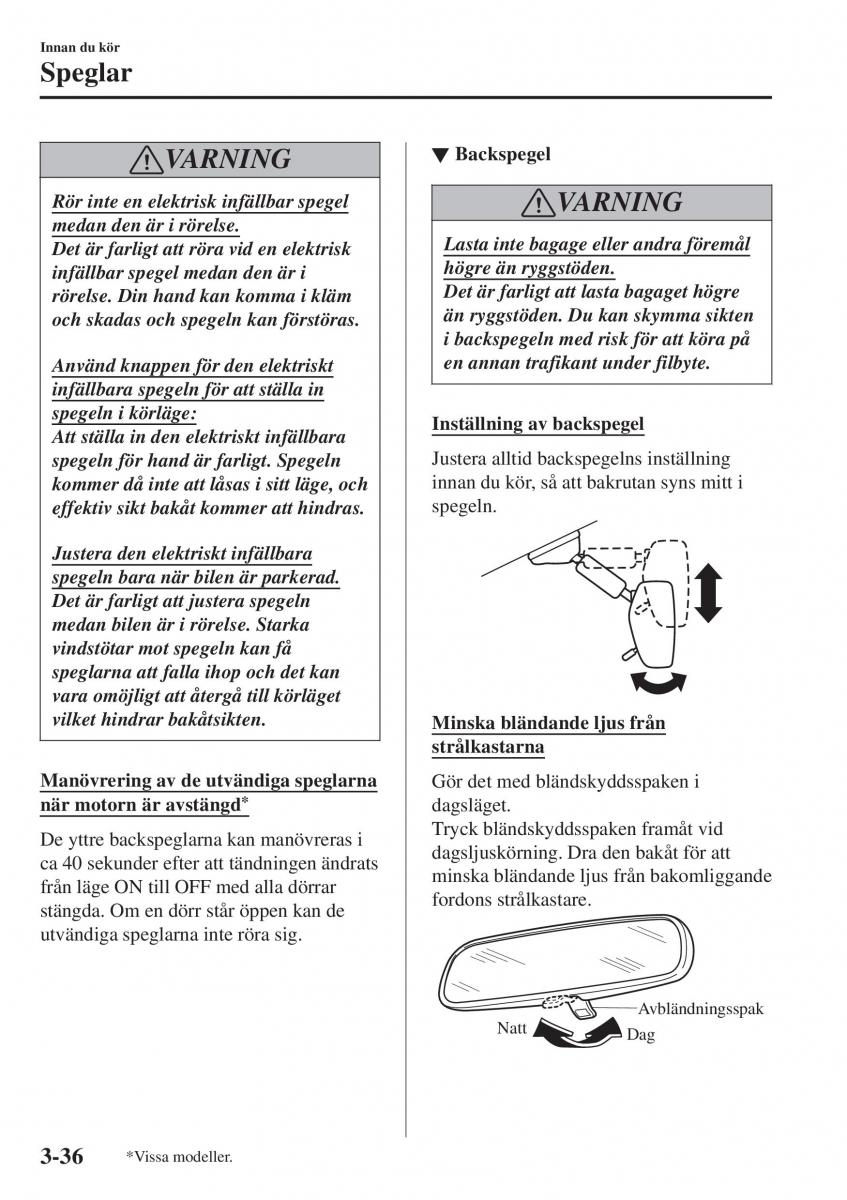 Mazda 2 Demio instruktionsbok / page 113