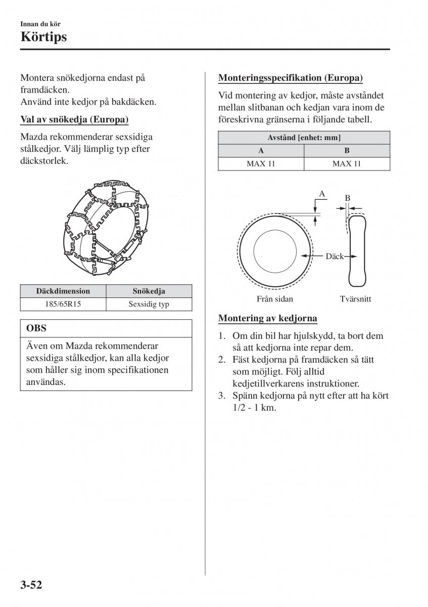 Mazda 2 Demio instruktionsbok / page 129