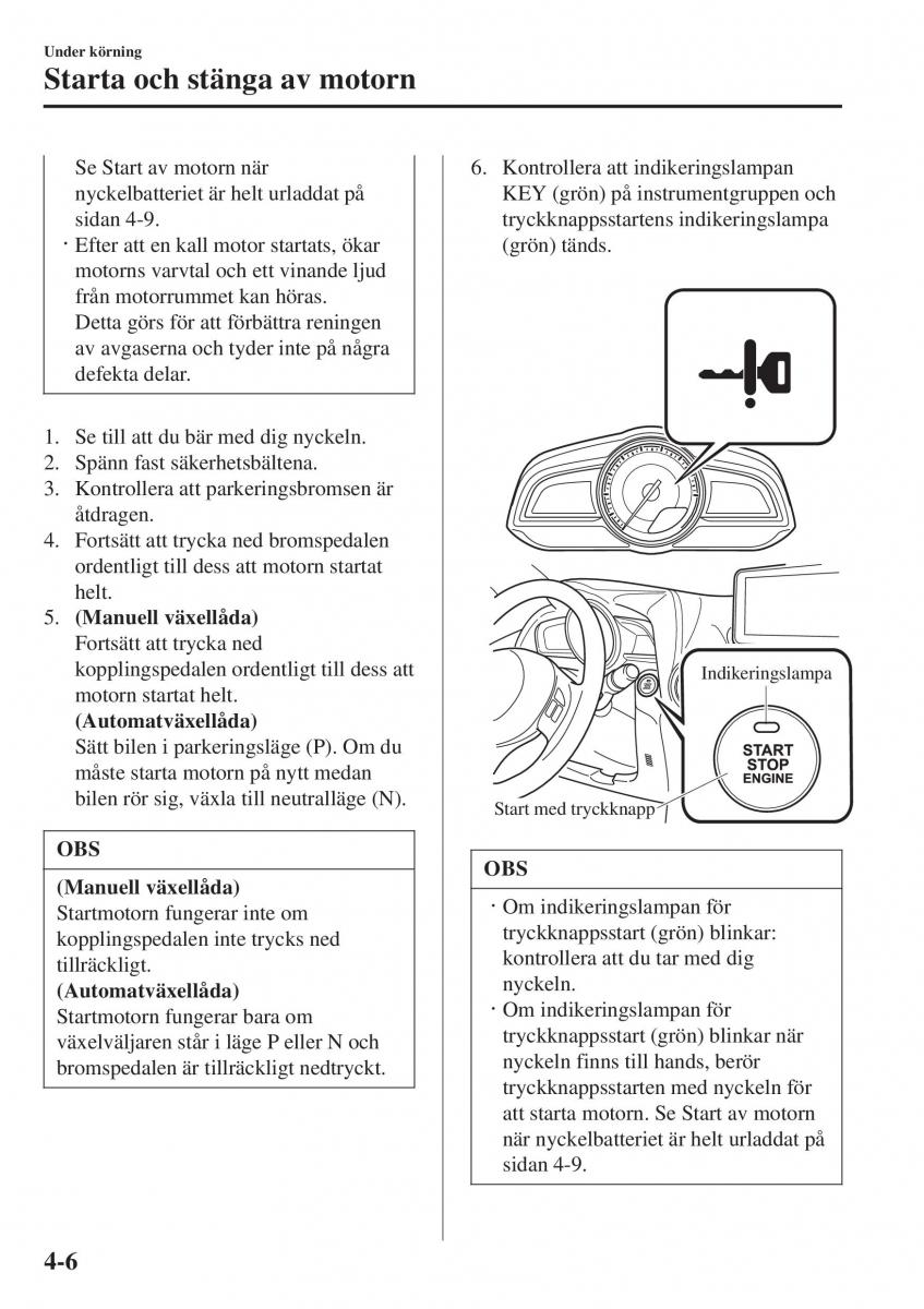 Mazda 2 Demio instruktionsbok / page 147