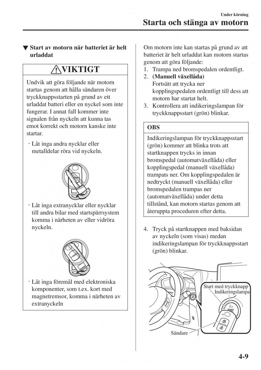 Mazda 2 Demio instruktionsbok / page 150