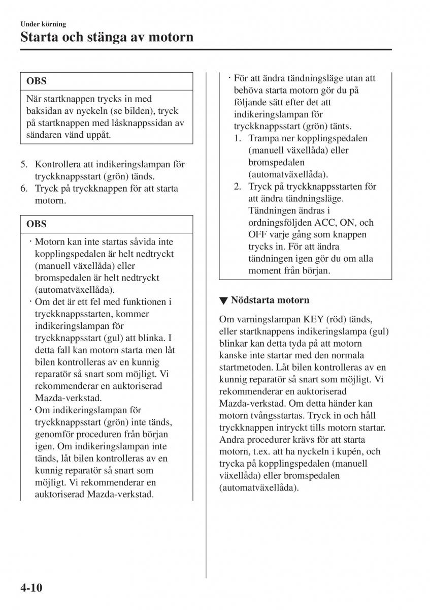 Mazda 2 Demio instruktionsbok / page 151