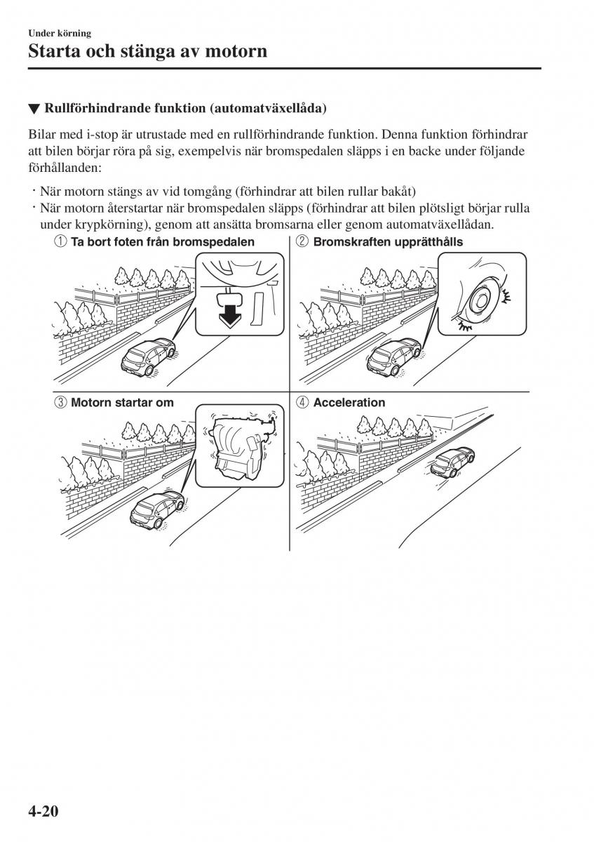 Mazda 2 Demio instruktionsbok / page 161