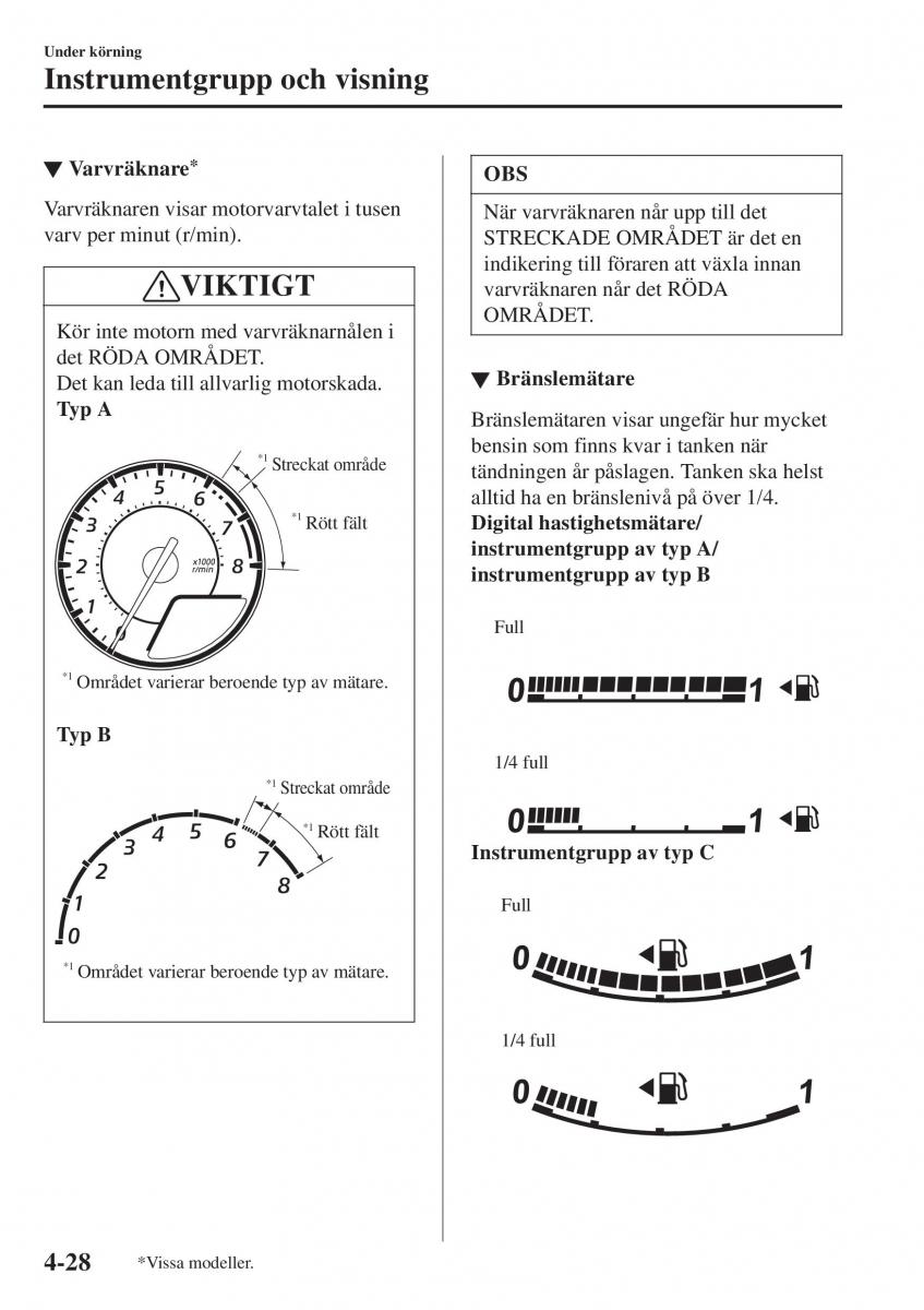 Mazda 2 Demio instruktionsbok / page 169