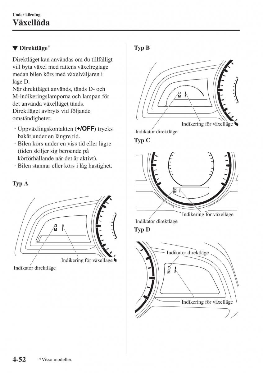 Mazda 2 Demio instruktionsbok / page 193