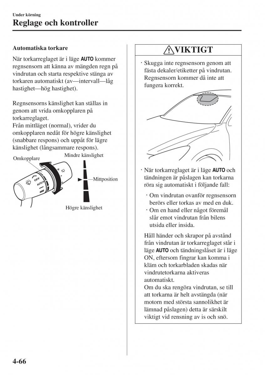 Mazda 2 Demio instruktionsbok / page 207