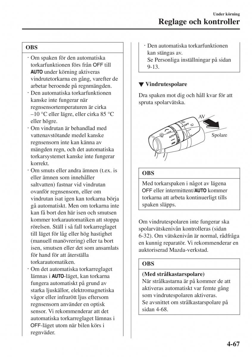 Mazda 2 Demio instruktionsbok / page 208