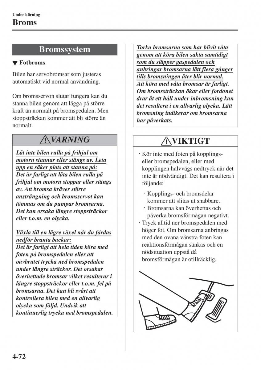 Mazda 2 Demio instruktionsbok / page 213