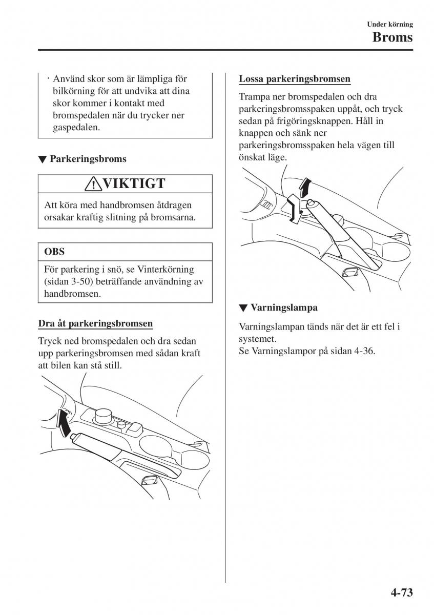 Mazda 2 Demio instruktionsbok / page 214