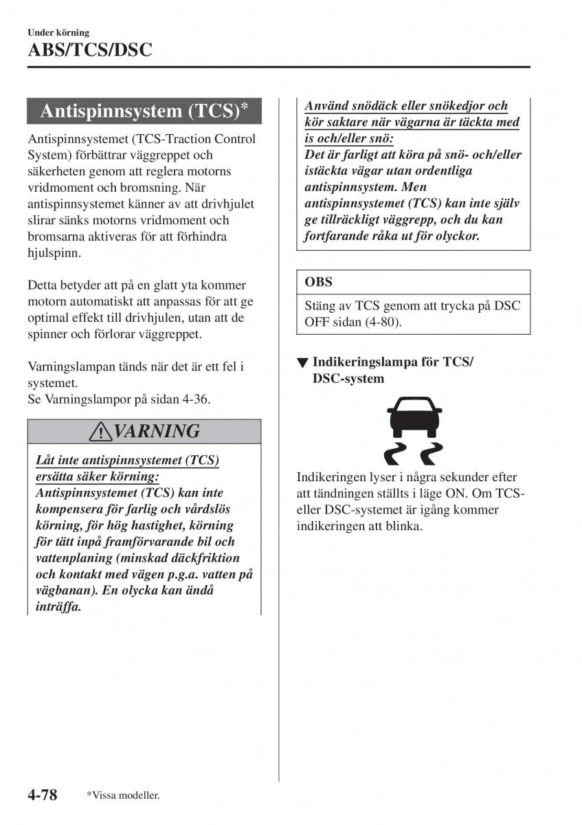 Mazda 2 Demio instruktionsbok / page 219