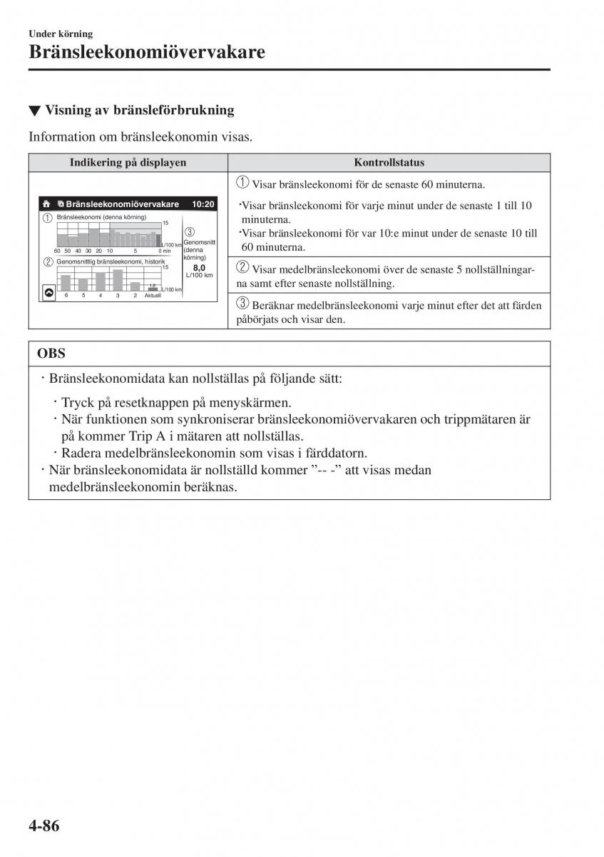 Mazda 2 Demio instruktionsbok / page 227