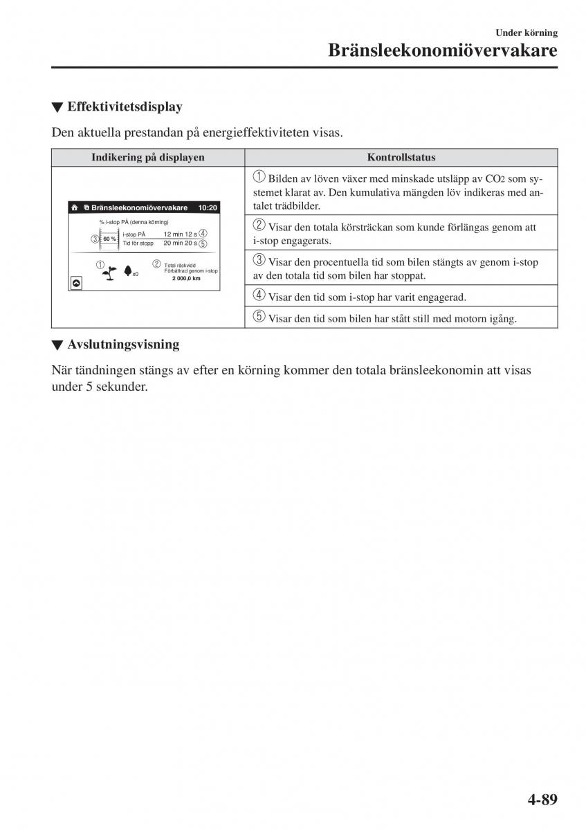 Mazda 2 Demio instruktionsbok / page 230