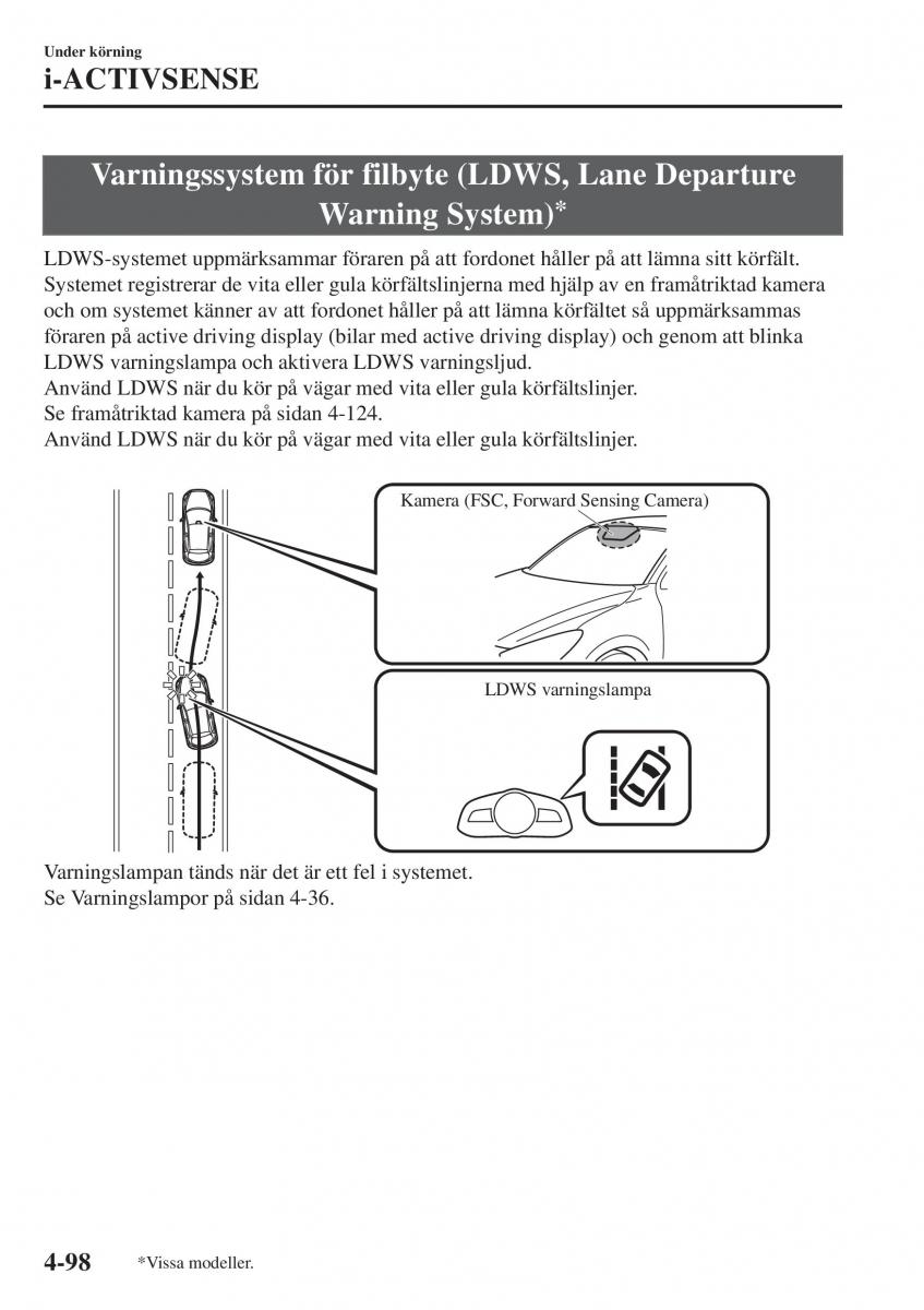 Mazda 2 Demio instruktionsbok / page 239