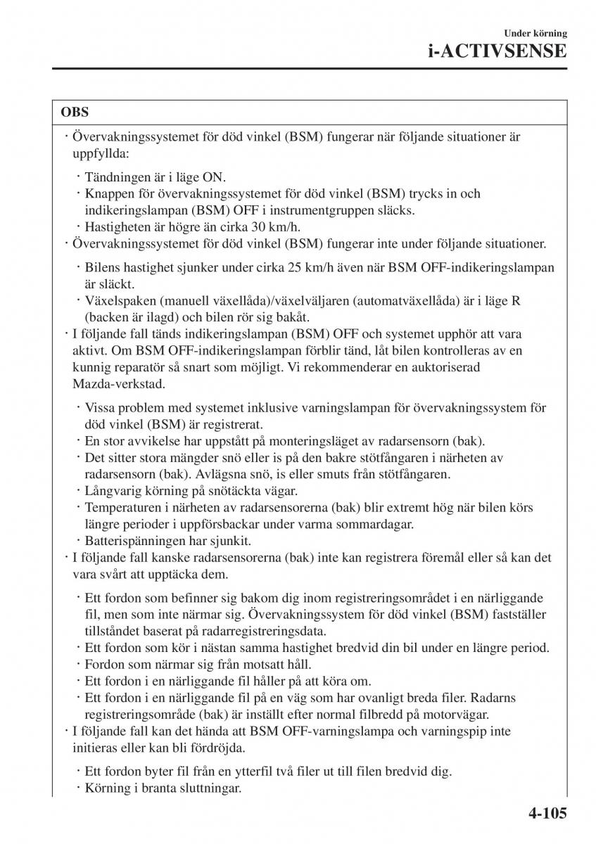 Mazda 2 Demio instruktionsbok / page 246