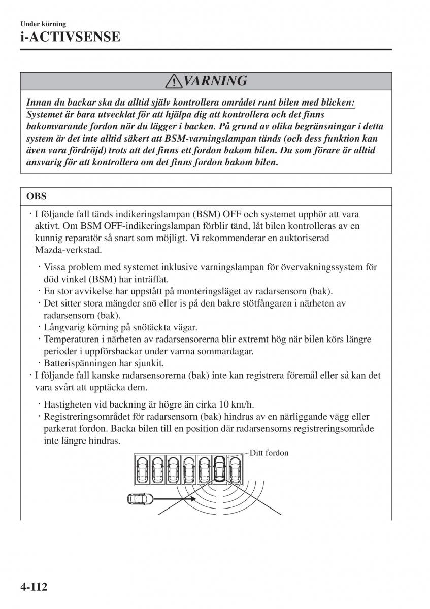 Mazda 2 Demio instruktionsbok / page 253