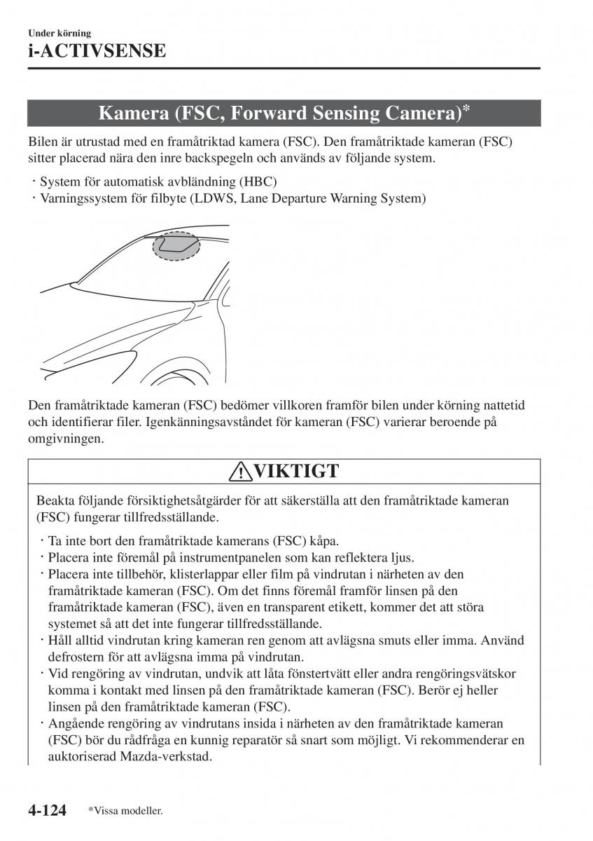 Mazda 2 Demio instruktionsbok / page 265