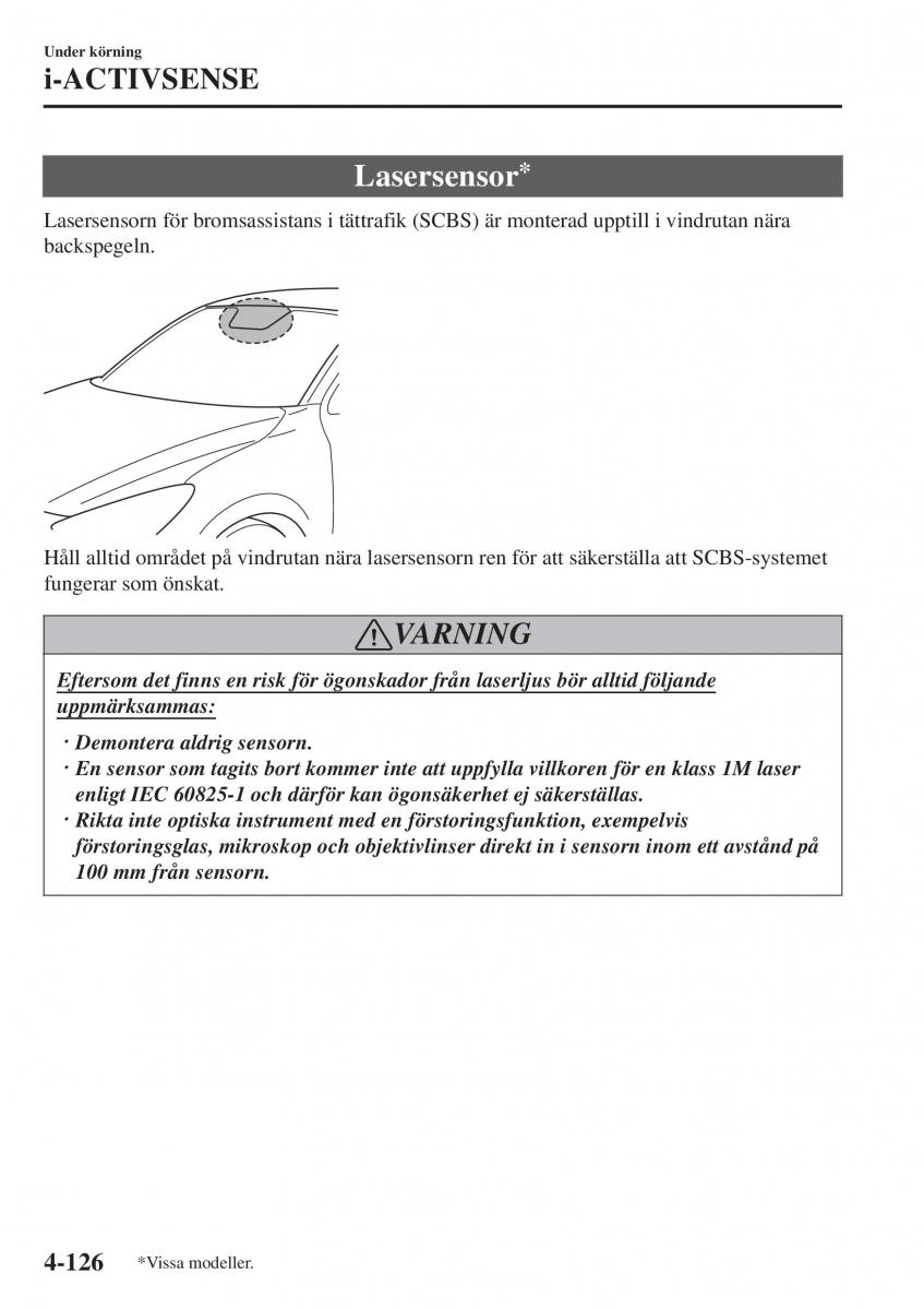 Mazda 2 Demio instruktionsbok / page 267