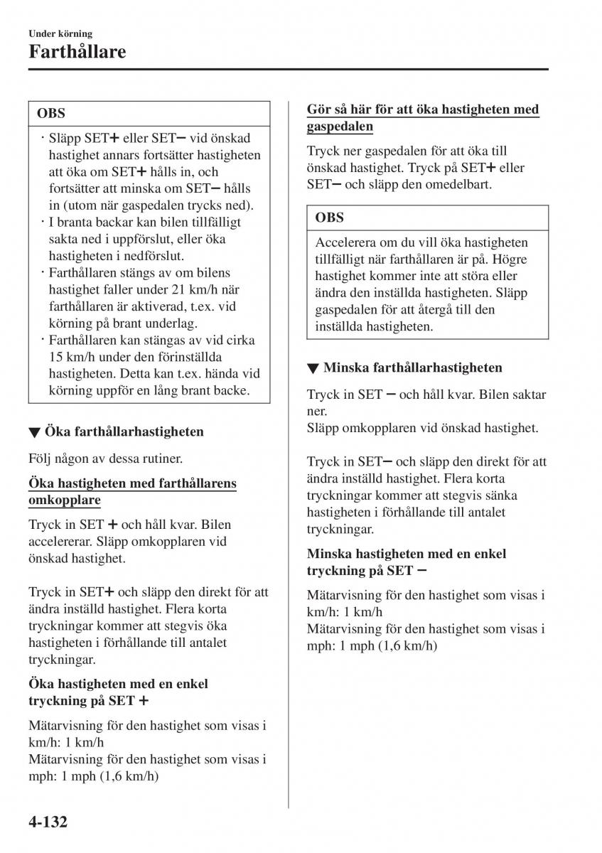 Mazda 2 Demio instruktionsbok / page 273