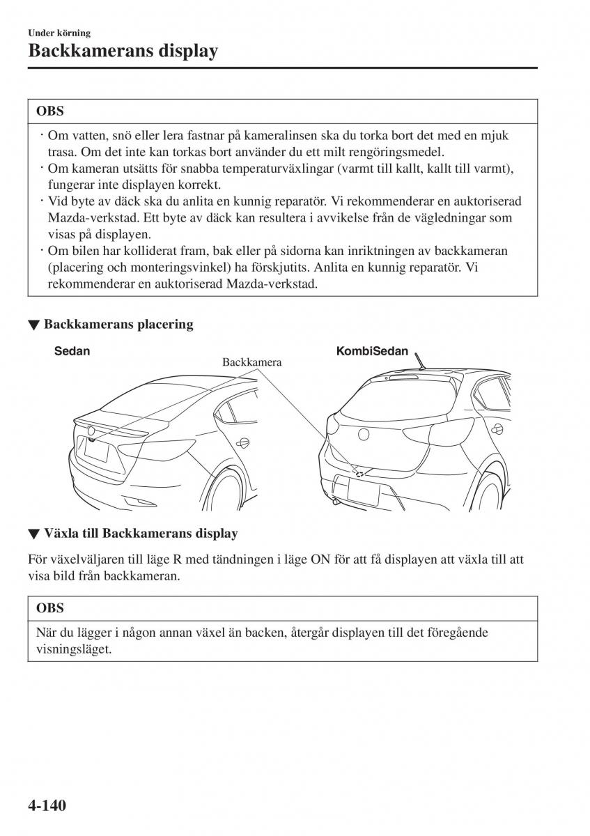 Mazda 2 Demio instruktionsbok / page 281